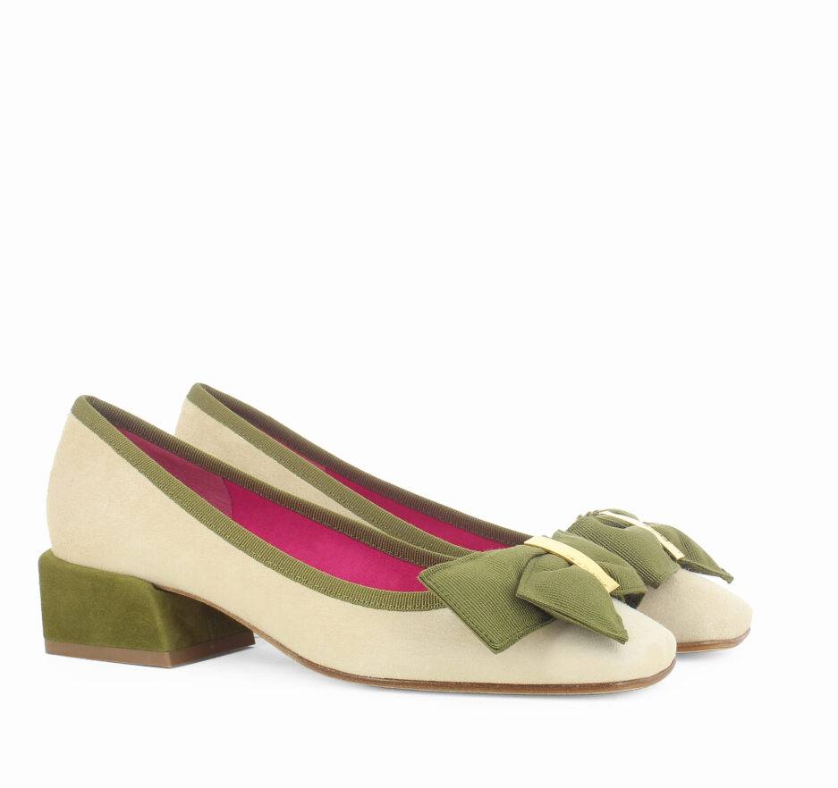 ﻿Le Babe BALLERINE IN VELOUR NUT I Più Venduti