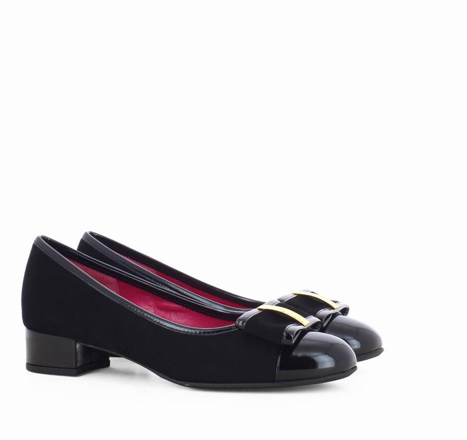 Le Babe BALLERINE IN VELOUR NERO Qualità Garantita