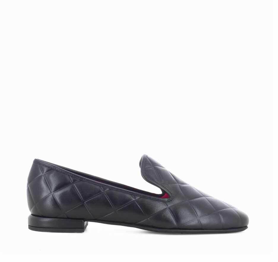 Le Babe SLIP ON IN NAPPA NERA Fino Al -60%