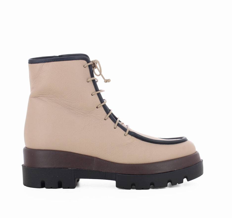 Le Babe BOOTS IN VITELLO SAND Saldi