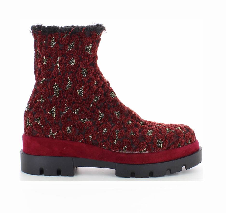 Le Babe TRONCHETTI IN STRETCH BORDEAUX Vendita Calda
