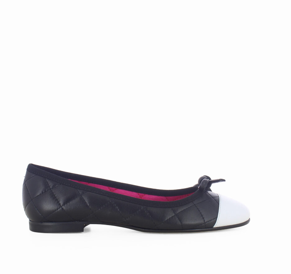 Le Babe BALLERINE IN NAPPA NERA Italy