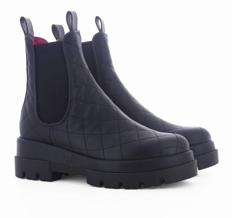 Le Babe TRONCHETTI IN VITELLO NERO Negozi Online