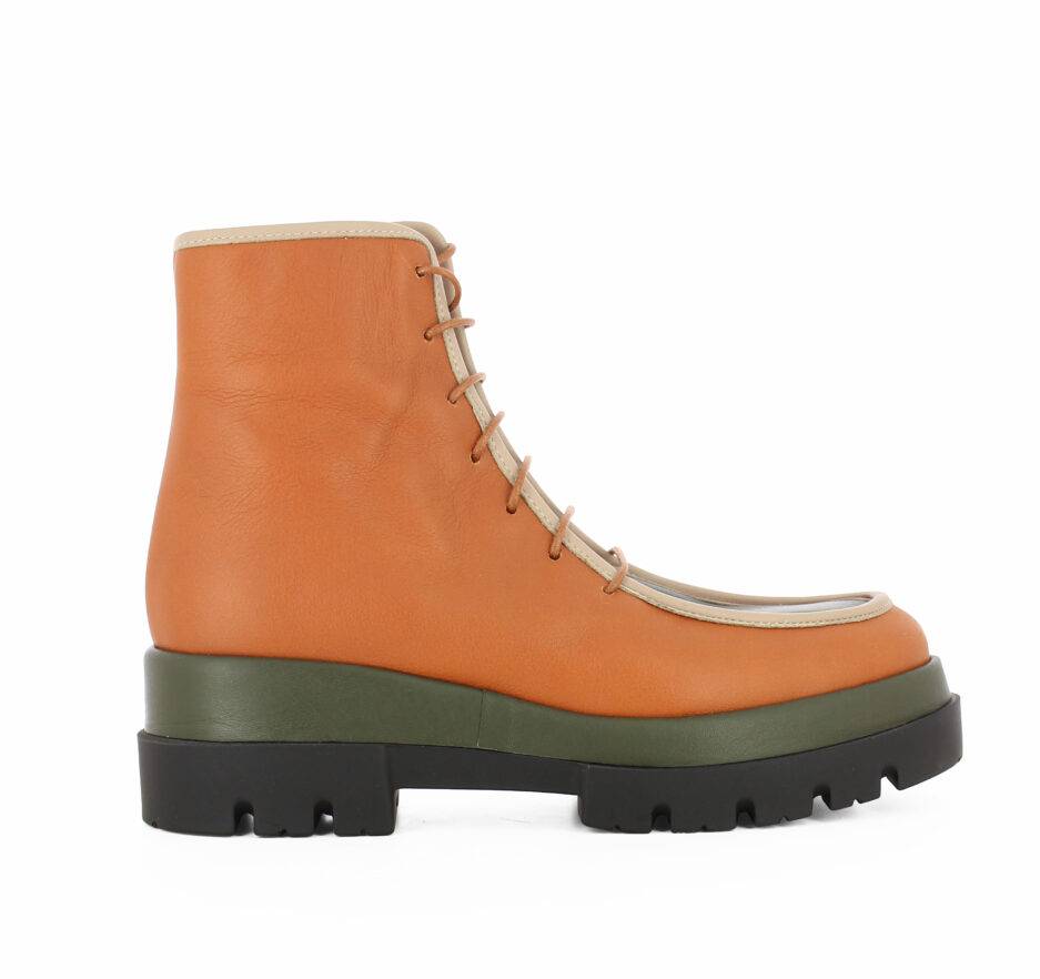 Le Babe BOOTS IN VITELLO CUOIO Prezzo Ridotto