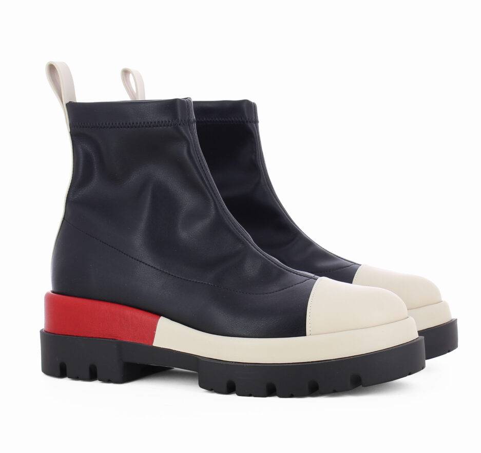 Le Babe TRONCHETTI IN STRETCH NERO Convenienza