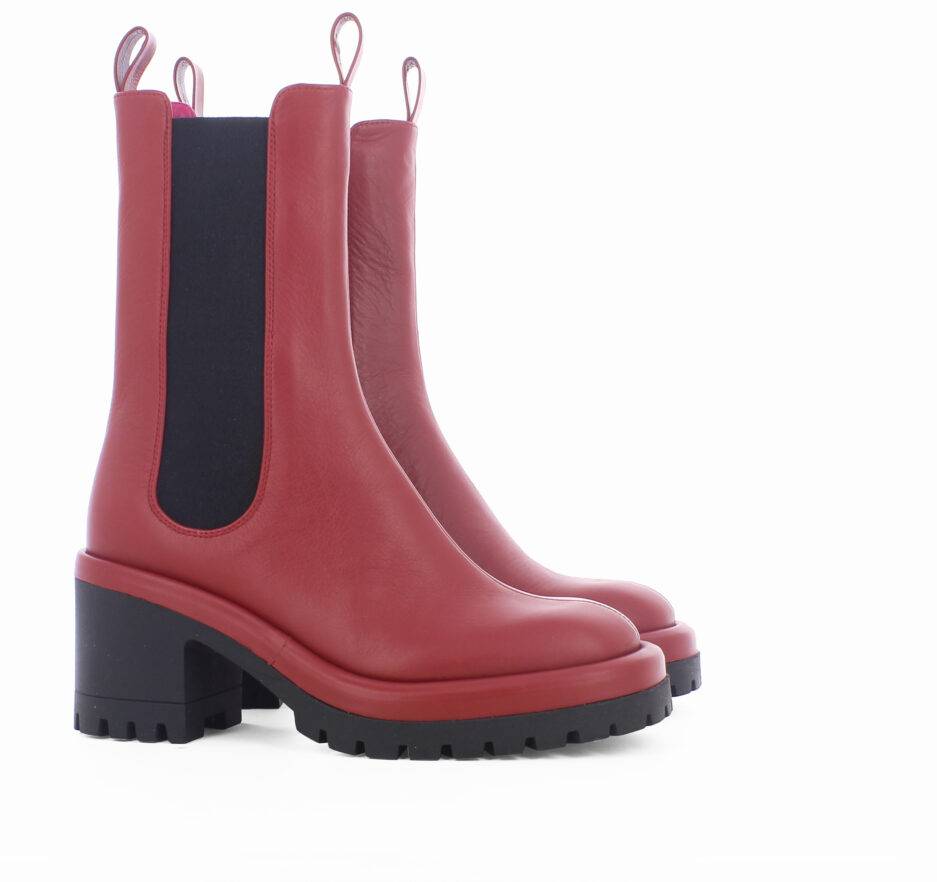 Le Babe TRONCHETTI IN VITELLO CHERRY Offerta