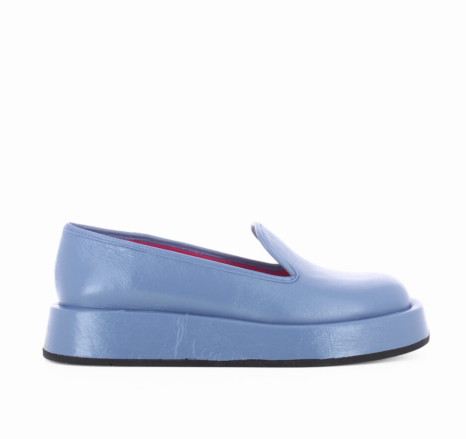 Le Babe MOCASSINI IN CHARLIE AZUL Qualità Garantita