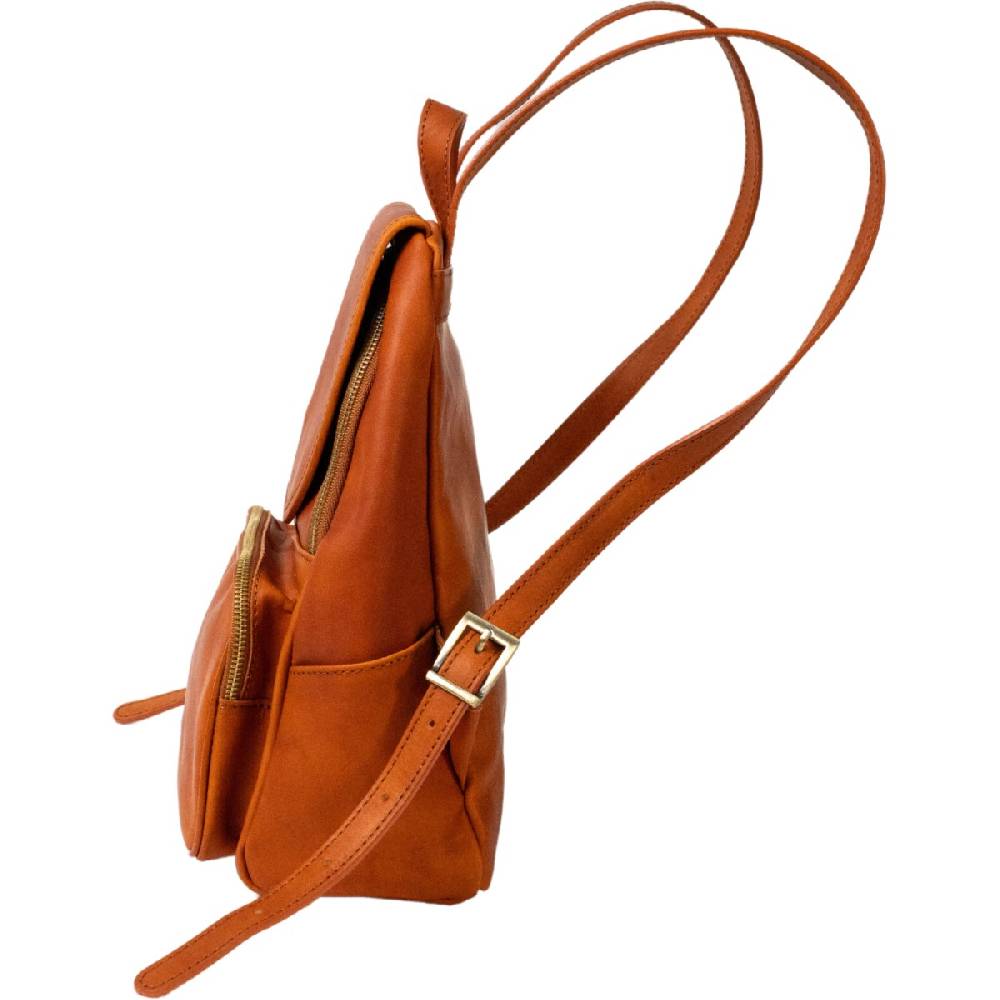Lartigiano Del Cuoio Zaino donna in pelle di vitello 100% Handmade in Italy Moda