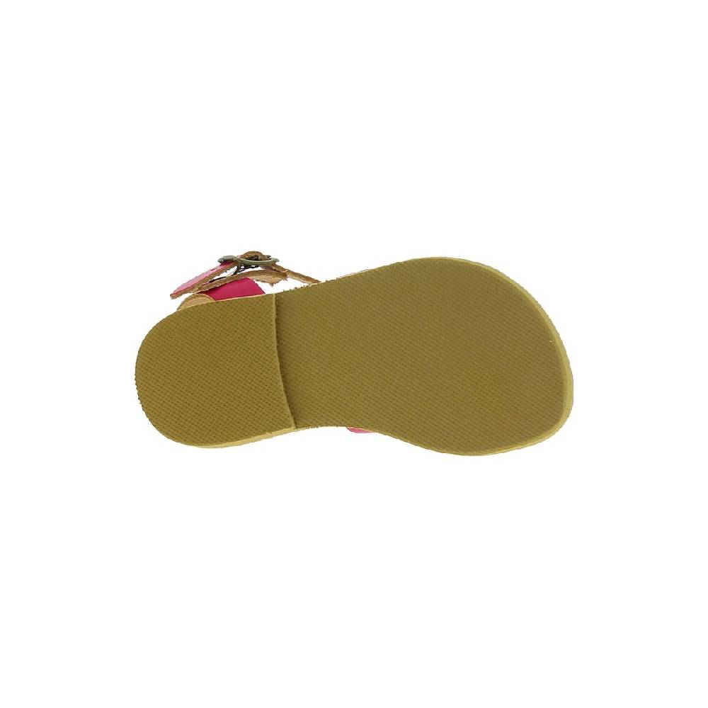 Lartigiano Del Cuoio Sandali gladiatore da bambina in pelle di vitello fucsia chiusura con fibbia Shopping Online