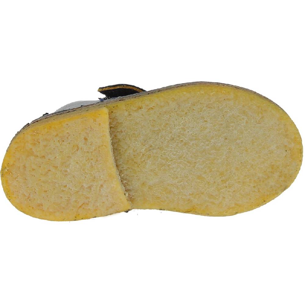 Lartigiano Del Cuoio Scarponcini da bambino in pelle nero fatti a mano in Italia Vendita Calda