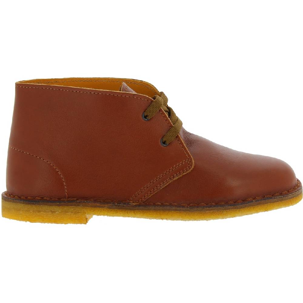 Lartigiano Del Cuoio Scarpe polacchine da bambino in pelle marrone fatte a mano in Italia I Più Venduti