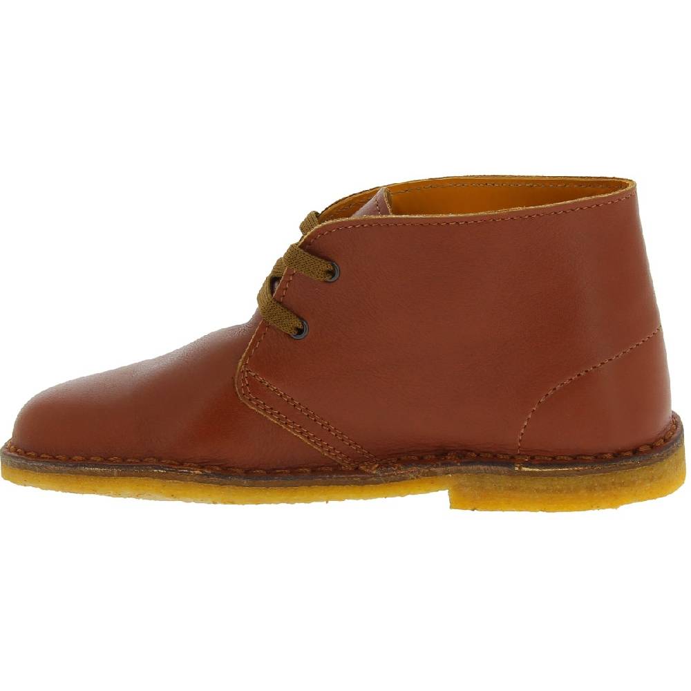 Lartigiano Del Cuoio Scarpe polacchine da bambino in pelle marrone fatte a mano in Italia I Più Venduti