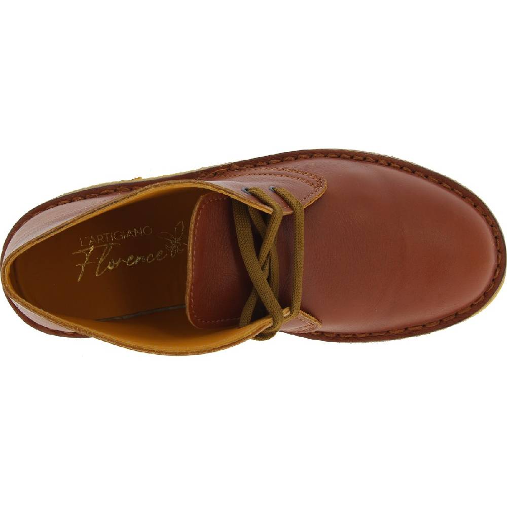 Lartigiano Del Cuoio Scarpe polacchine da bambino in pelle marrone fatte a mano in Italia I Più Venduti