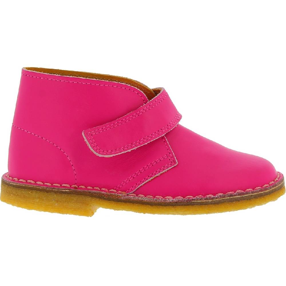Lartigiano Del Cuoio Scarponcini da bambina in vera pelle rosa fatti a mano in Italia Italia