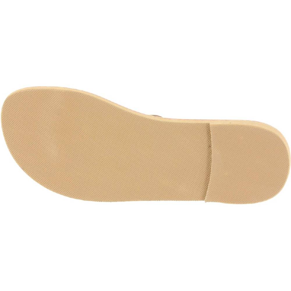 Lartigiano Del Cuoio Sandali infradito slip-on da uomo in pelle nabuk nude fatti a mano Promozione