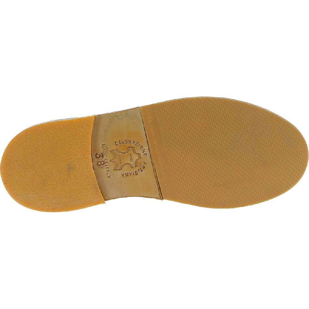 Lartigiano Del Cuoio Scarpe basse da donna in pelle marrone fatte a mano in Italia Negozi Online