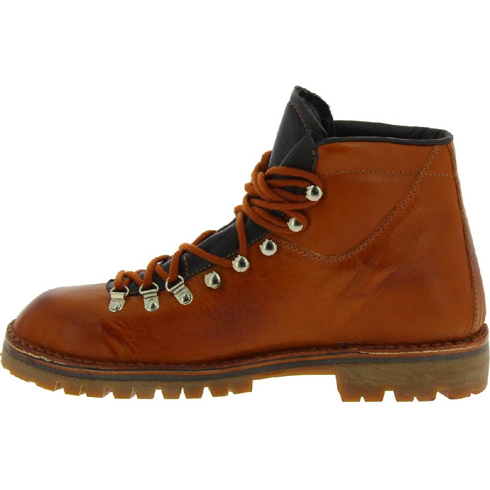 Lartigiano Del Cuoio Stivale da montagna in pelle conciata al vegetale color cuoio Shopping Online
