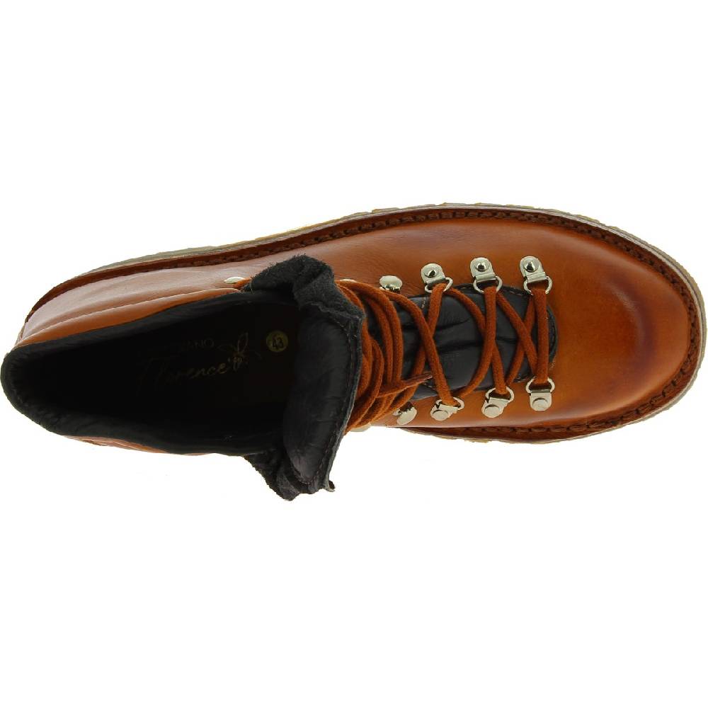 Lartigiano Del Cuoio Stivale da montagna in pelle conciata al vegetale color cuoio Shopping Online