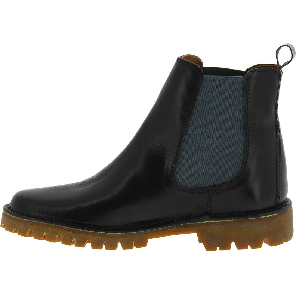 Lartigiano Del Cuoio Stivaletti chelsea donna neri in pelle con suola Vibram artigianali Affare Del Giorno