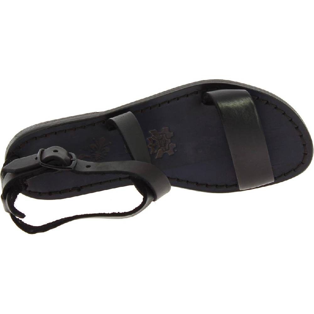 Lartigiano Del Cuoio Sandali donna in pelle nero fatti a mano in Italia Sconto