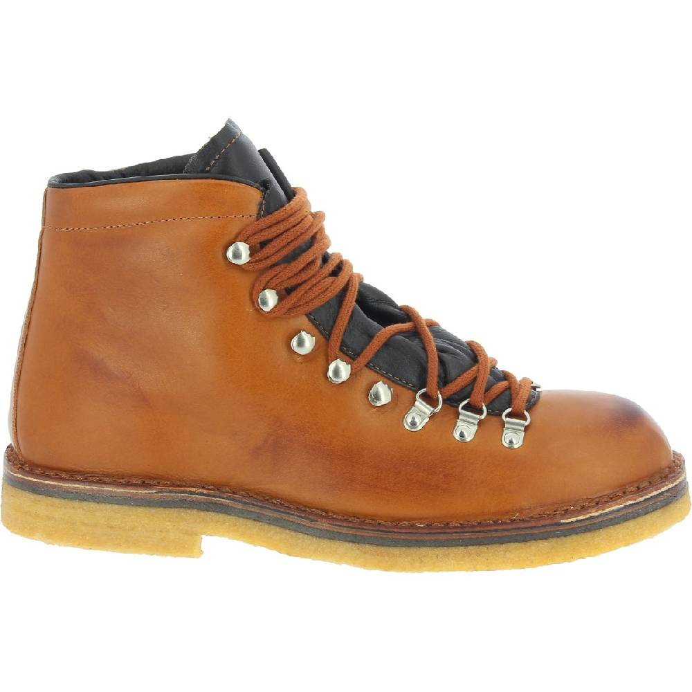 Lartigiano Del Cuoio Stivale da montagna uomo color cuoio suola in caucciù Nuovo