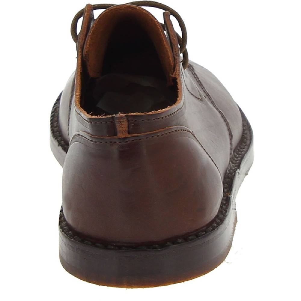 Lartigiano Del Cuoio Scarpe basse da uomo in pelle marrone scuro fatte a mano in Italia Affare Del Giorno