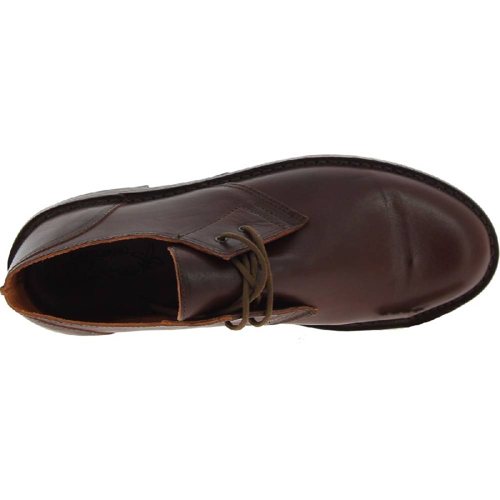 Lartigiano Del Cuoio Scarpe basse da uomo in pelle marrone scuro fatte a mano in Italia Affare Del Giorno