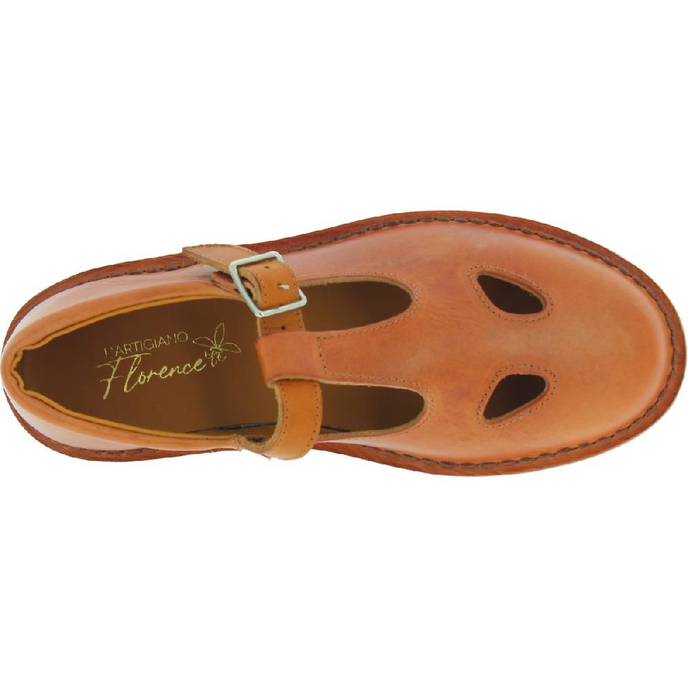 Lartigiano Del Cuoio Scarpe con occhietti per adulti in pelle marrone fatte a mano in Italia Novità