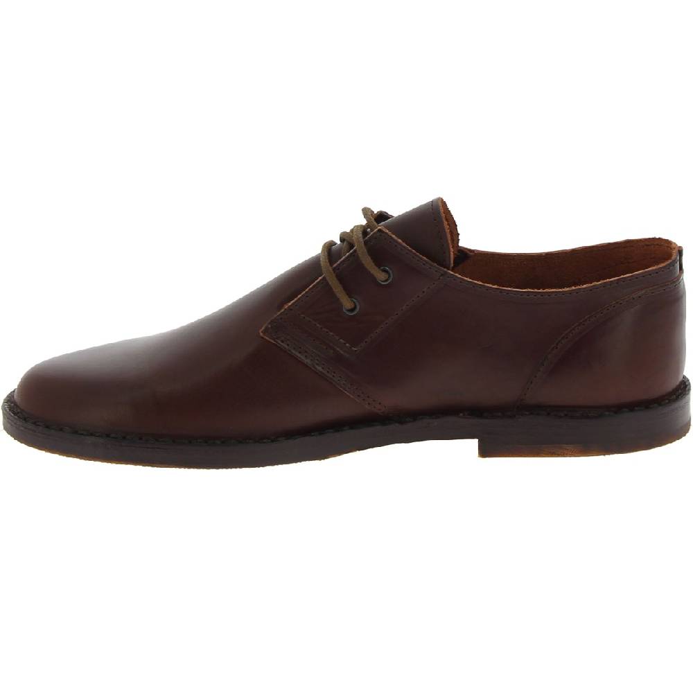 Lartigiano Del Cuoio Scarpe basse da donna in pelle marrone scuro fatte a mano in Italia Online