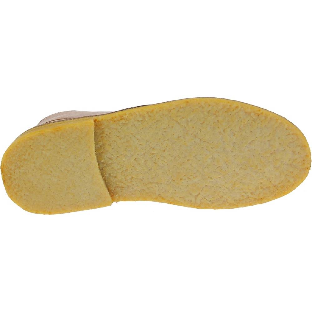 Lartigiano Del Cuoio Polacchine da donna in pelle marrone con fodera invernale Vendita