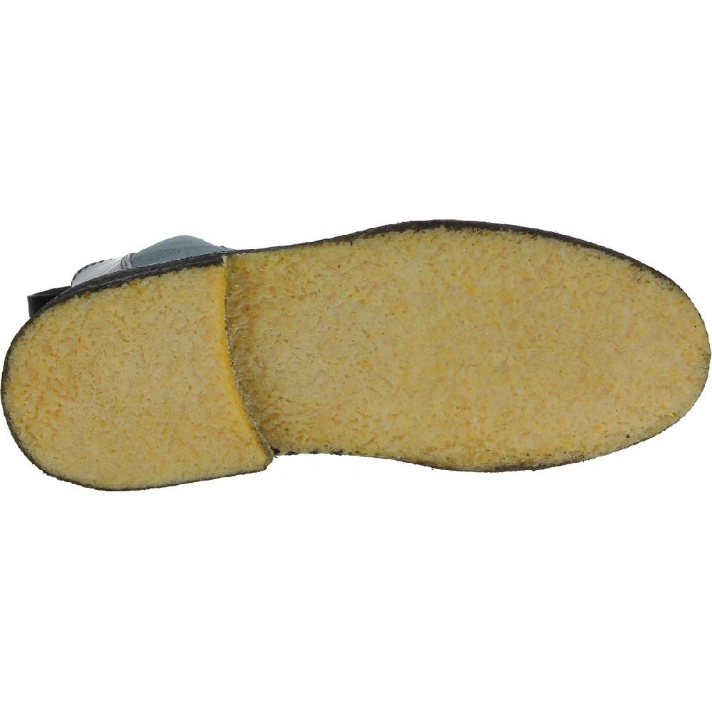 Lartigiano Del Cuoio Stivaletti chelsea donna in pelle nera e suola in para artigianali Offerta