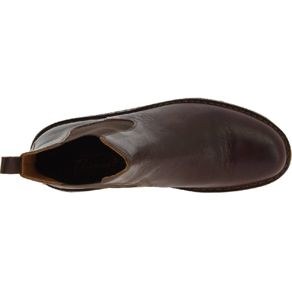 Lartigiano Del Cuoio Stivaletti chelsea uomo in pelle testa di moro e suola in para artigianali Outlet
