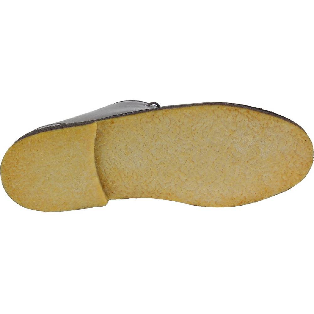 Lartigiano Del Cuoio Polacchine da uomo in pelle marrone scuro con fodera invernale Vendita Calda
