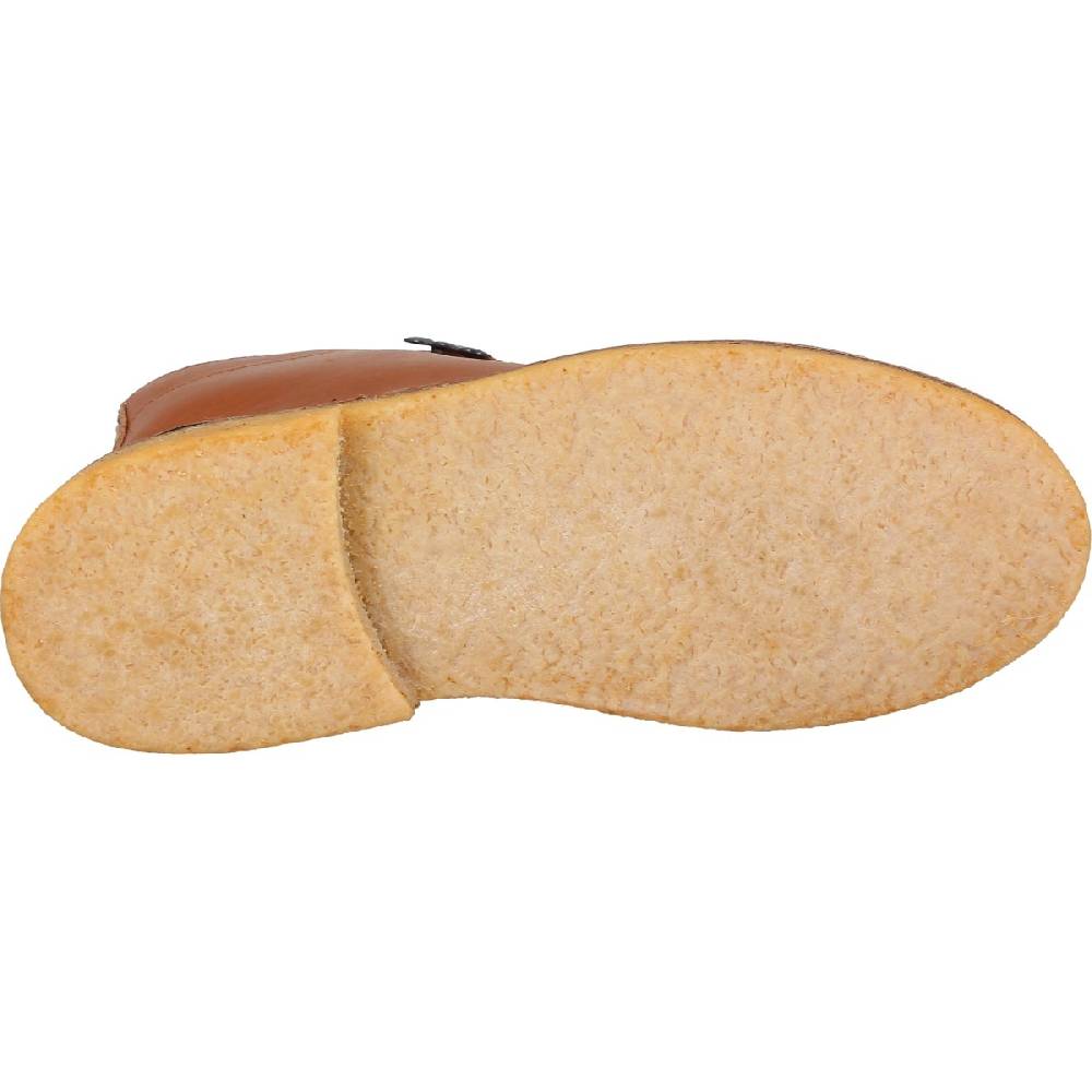 Lartigiano Del Cuoio Stivaletti da uomo in pelle color cuoio con fodera invernale Offerta