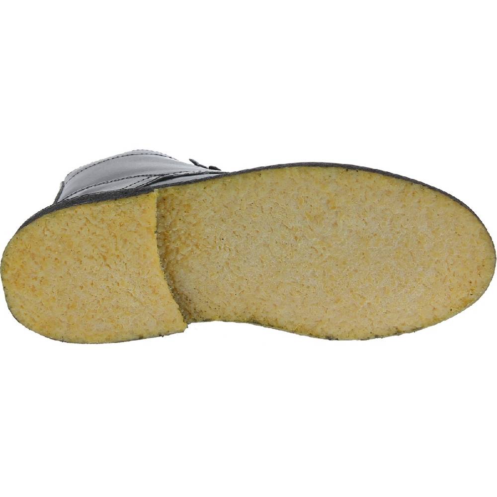 Lartigiano Del Cuoio Stivaletti da donna in pelle nera con fodera invernale Economico
