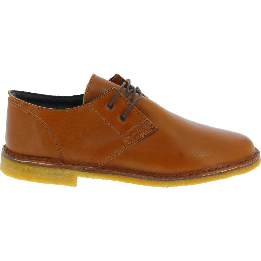 Lartigiano Del Cuoio Scarpe basse da uomo in pelle marrone con fodera invernale Italy