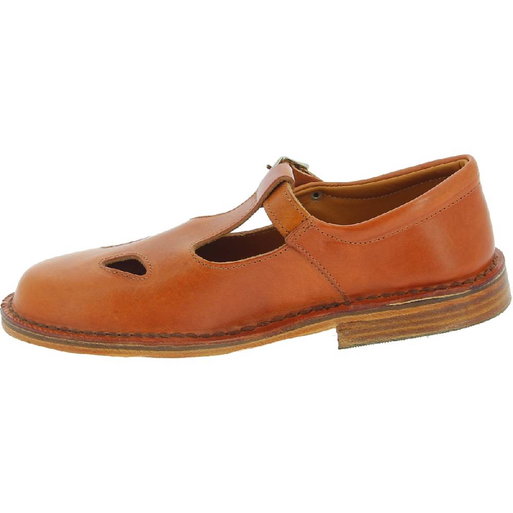 Lartigiano Del Cuoio Scarpe "occhi di bue" da donna in pelle marrone fatte a mano in Italia Economico