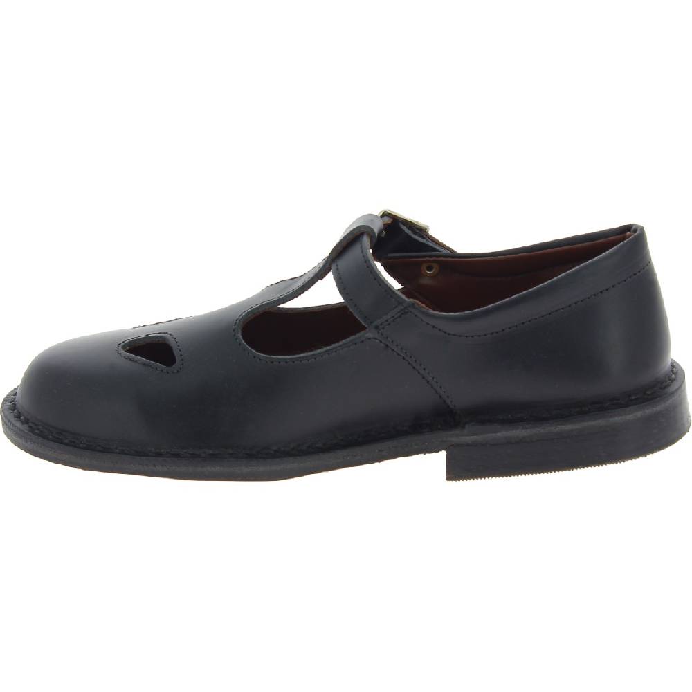 Lartigiano Del Cuoio Scarpe occhietti da donna in pelle nera fatte a mano in Italia Sconto