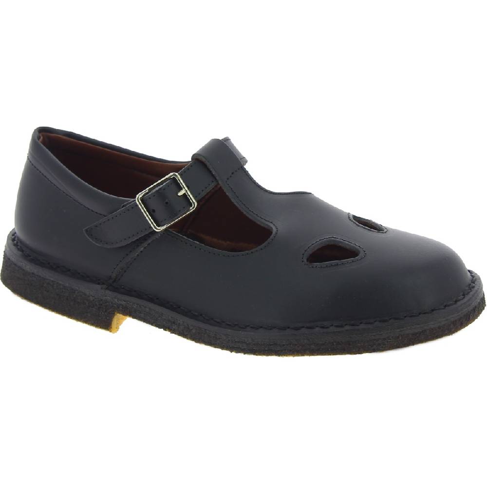 Lartigiano Del Cuoio Scarpe occhietti da donna in pelle nera fatte a mano in Italia Sconto
