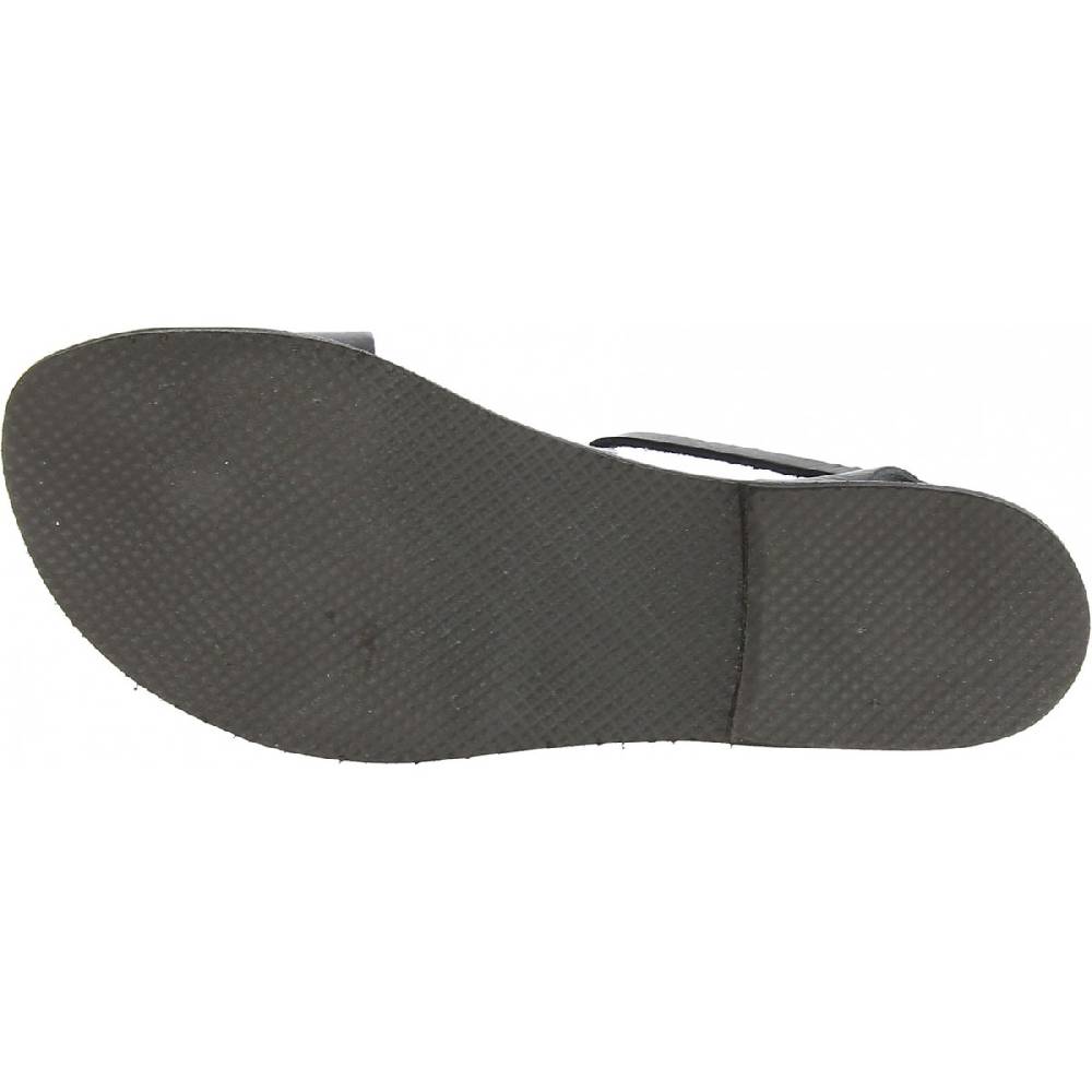 Lartigiano Del Cuoio Sandali bassi donna artigianali in pelle color nero Moda