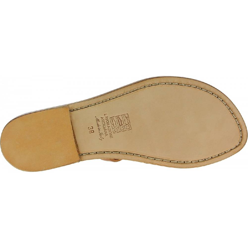 Lartigiano Del Cuoio Ciabatte infradito donna in pelle e cuoio artigianali Fino Al -60%