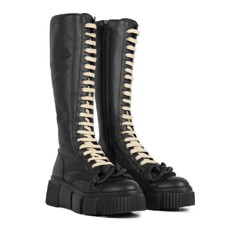 Le Dangerouge Ophelia Tall Beige Laces Consegna Veloce