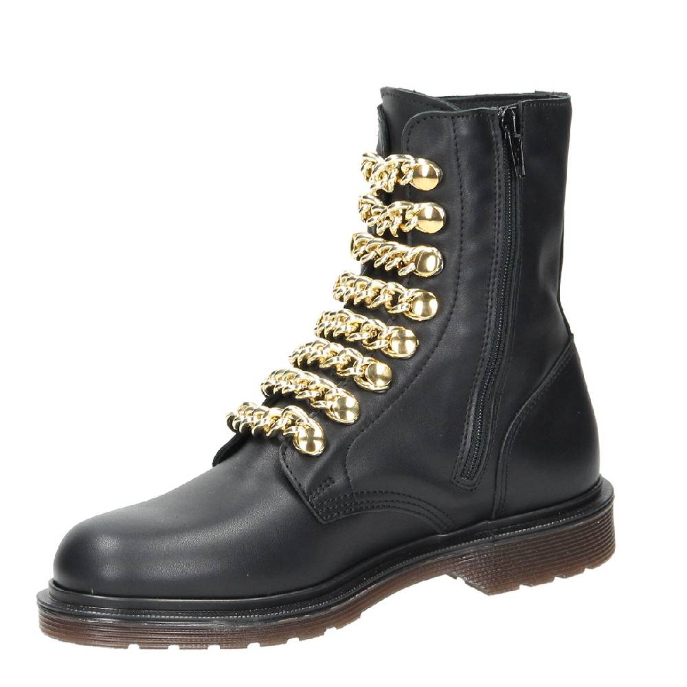 Le Dangerouge Amelie Black Leather Gold Hotsell