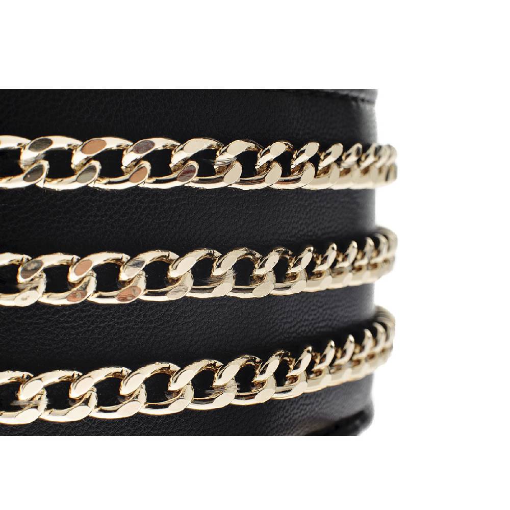 Le Dangerouge Big dog collar black Qualità
