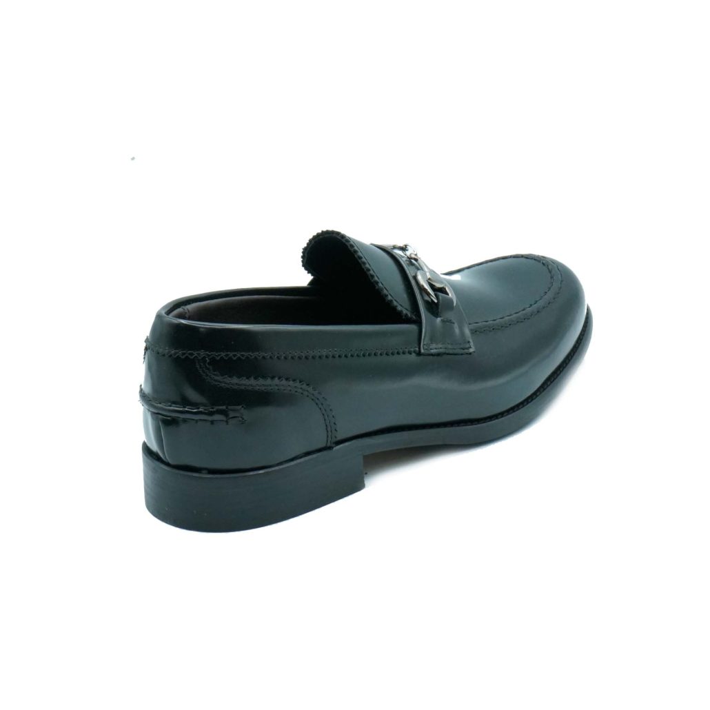 Lea Gu mocassino in vitello abrasivato, accessorio frontale, tacco 25mm Online