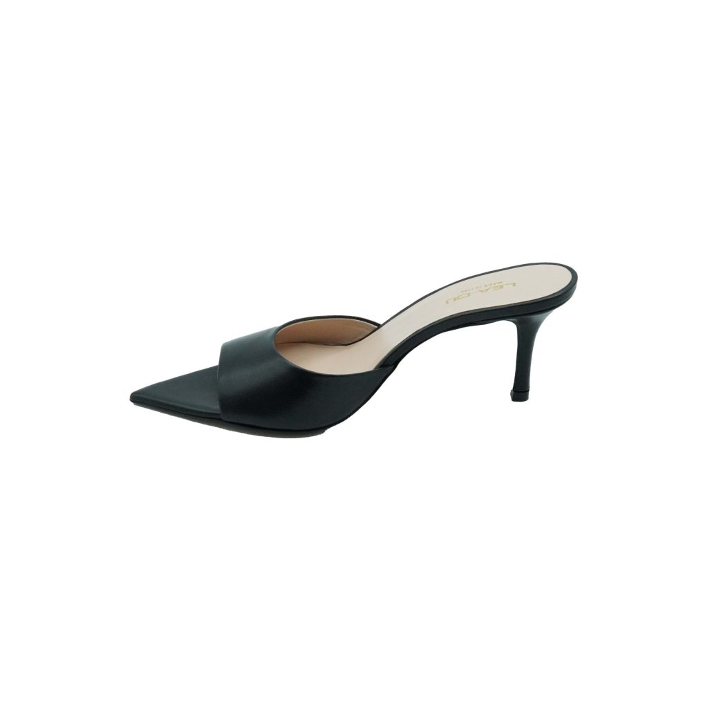 Lea Gu sandalo con tacco in nappa, fascia frontale, tacco 60mm Italy