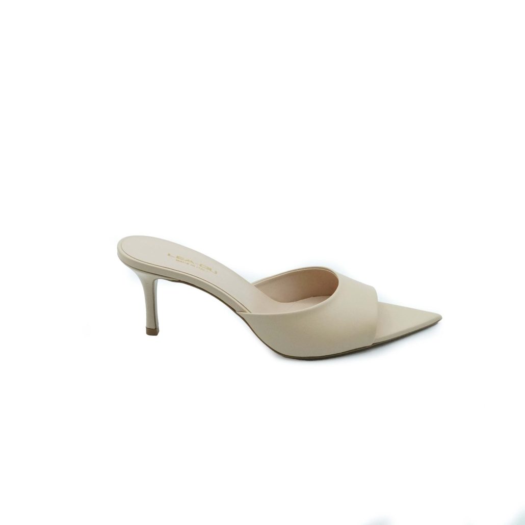 Lea Gu sandalo con tacco in nappa, fascia frontale, tacco 60mm Italy
