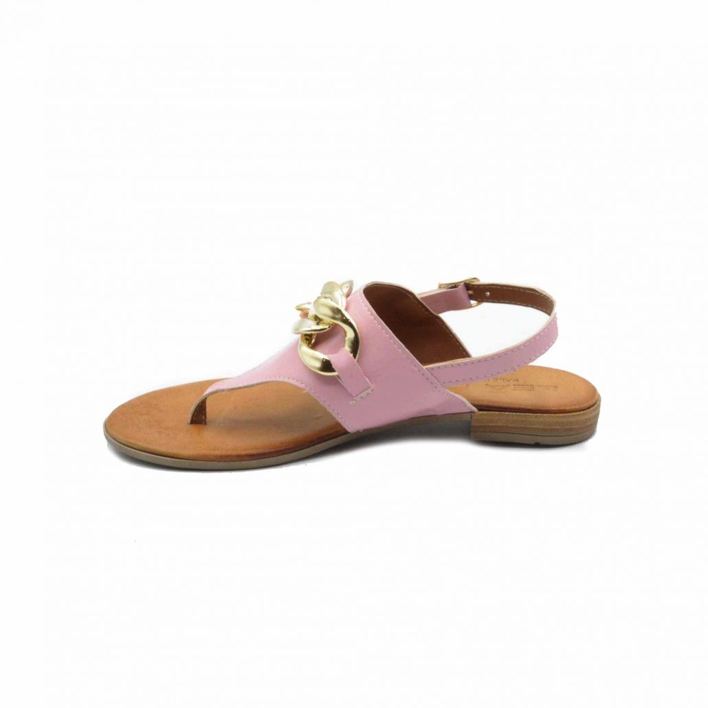 Lea Gu infradito in nappa, accessorio frontale, cinturino in caviglia, tacco 15 mm Affare Del Giorno