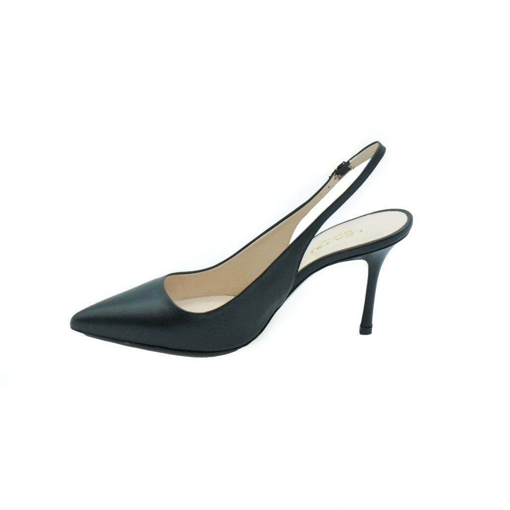 Lea Gu slingback in nappa, tacco 85mm I Più Venduti