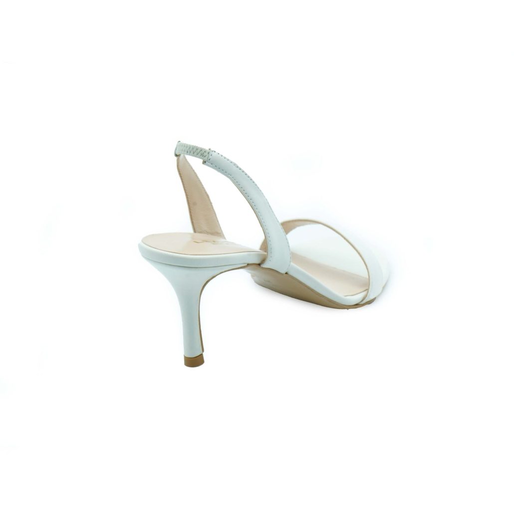 Lea Gu sandalo in nappa, fascia frontale, cinturino posteriore, tacco 60mm Promozione Limitata